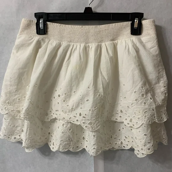American Eagle Outfitters White Skirt Size Small Y2K - Picture 1 of 6
